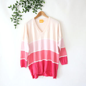 🩵 3 for $10 🩵 WISPR Colorblock V Neck Lightweight Sweater Medium